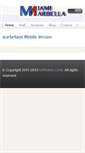 Mobile Screenshot of marbellamiami.com
